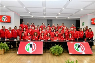 RECONOCE EL PRI NACIONAL TRABAJOS DEL COMITÉ ESTATAL Y DEL PRESIDENTE CARLOS PEÑA