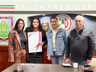 NOMBRAN A JESSICA ESPARZA COORDINADORA DEL ONMPRI EN EL DISTRITO DE VILLA DE COS