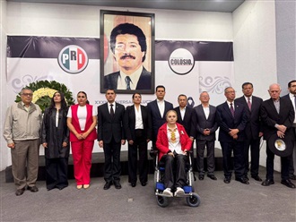 CONMEMORA EL PRI 32 ANIVERSARIO LUCTUOSO DE COLOSIO