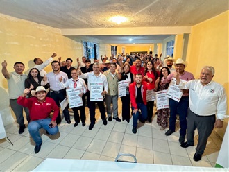 ARRANCA EL PRI ENTREGA DE NOMBRAMIENTOS A DIRIGENTES DE COMITÉS MUNICIPALES