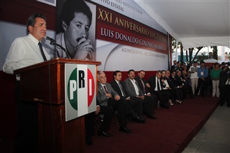 EL PRI ESTÁ VIVO Y LUCHANDO POR LOS IDEALES DE COLOSIO: CLT