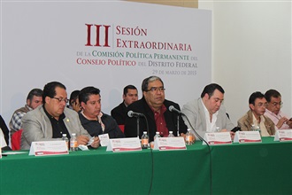 PRI DF DA A  CONOCER SU LISTA DE CANDIDATOS PLURINOMINALES A LA ALDF