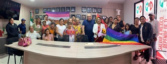 Abre PRI Oaxaca participación política de comunidad LGBTQ+ width=