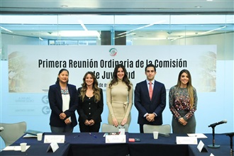 ACUERDAN SENADORA PALOMA SÁNCHEZ Y COMISIÓN DE JUVENTUD CONSOLIDAR UNA LEY PARA EL DESARROLLO DE LAS JUVEN... width=