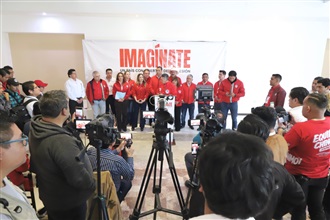 TOMA PROTESTA ALEJANDRO MORENO CÁRDENAS A CONSEJO POLÍTICO ESTATAL DE GUANAJUATO width=